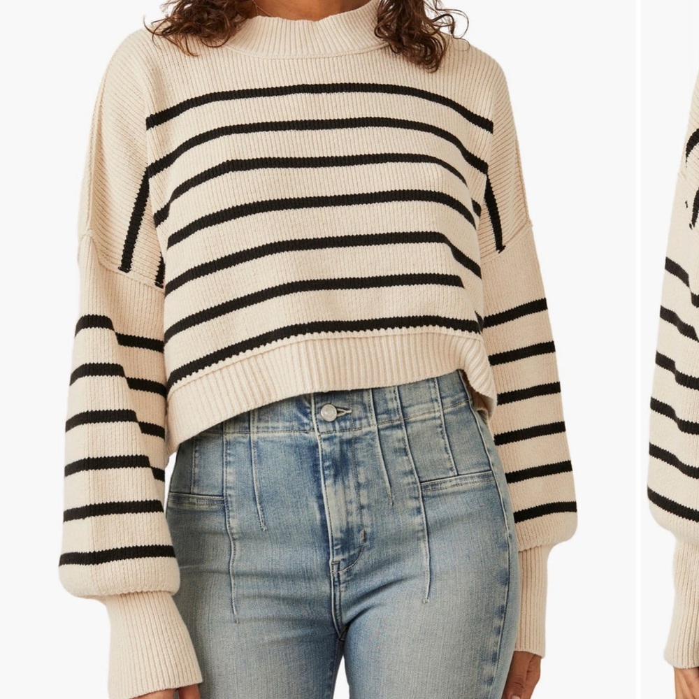 Free People Ribbed Sweater
